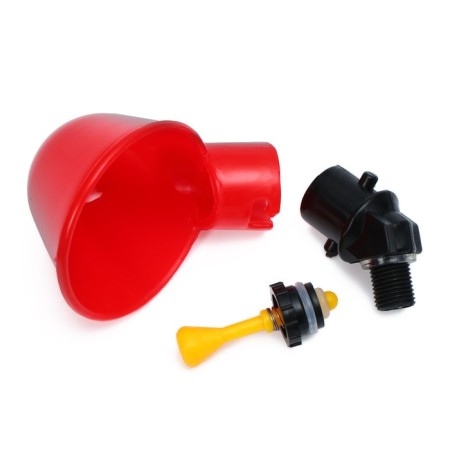 Pinocchio bowl for poultry, with a fitting fitting 10 mm, Greengo-3