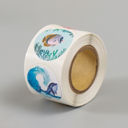 Stick Paper "Underwater World" d = 2.5 cm 252 pcs in the roll-6