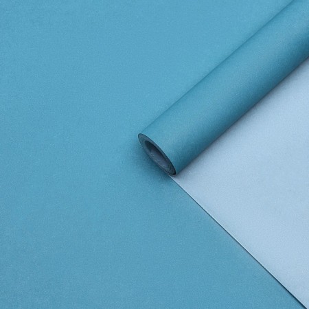 Paper packaging craft, light-blue, bilateral 0.68 x 10 m