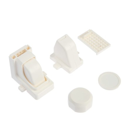 Blocator Children's magnetic Lockland with a latch, 2 lock locks in the kit-10