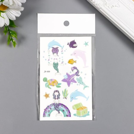 Tattoo on the body Color "Baby-rusads" mix 12x7.5 cm