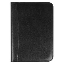 Organizer on rings A5, 100 sheets in a ruler, with a calculator, on a zipper, black