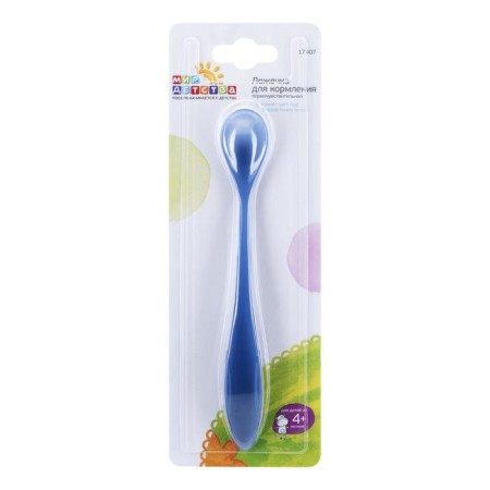 Thermal -sensitive spoon for feeding, 4+ months, mix-17