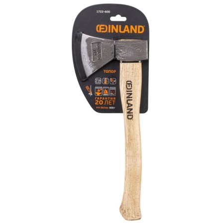 Forged ax, 600 gr, an ax from ash, Finland