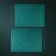 Mat for cutting, three -layer, 60 × 45 cm, a2, green color
