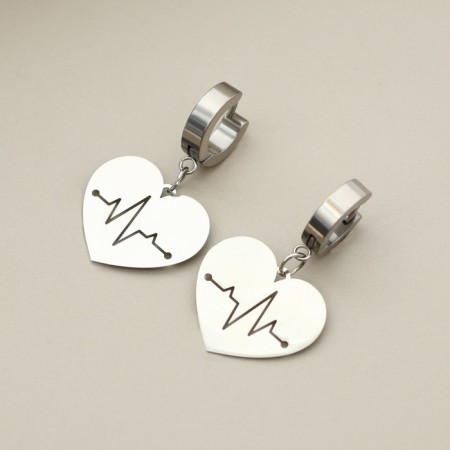 Earrings "Bright", 4 x 1.5 cm