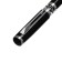 Gift handle, ball "Kronos" in the leatherette case, rotary, black body with silver