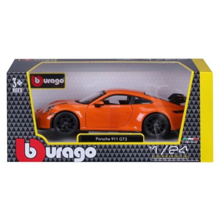 BBURAGO Porsche 911 GT3, Die-Cast, 1:24, opening doors-12
