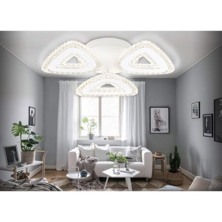 LED ceiling LED with Ambrella Light, Original, FA4018, 3HLED, 62 W, ​​4650LUM, 3000-6400K, white color.-2