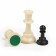 Chess Grandmaster, tournament 43x43 cm, Plastic figures, King H-10 cm, Pig H = 4.5 cm