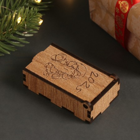 New Year's box "Santa Claus" 7x4x2 cm-3