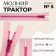 Lightning "Tractor", No. 5, non -proceeding, castle machine, 18 cm, pink/raspberry color