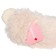 Soft toy "Lazvets", included 3 cards, beige color, 60 cm