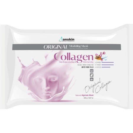 Alginate mask ANSKIN COLLAGEN MODELING MASK, strengthening with collagen, 240 g
