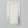 Silver chocolate box, with a window, 17 x 8.5 x 1.5 cm