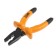 Dielectric tundra pliers, insulating handles made of rubber up to 1000 V, 160 mm
