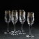 A set of glasses for champagne Naero, 190 ml, 6 pcs
