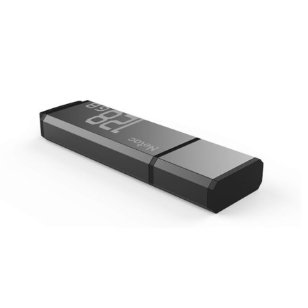 NETAC 128GB U351 NT03U351N-28G-30G-30BK USB3.0 Gray Flamp 128GB-3