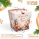 New Year. Bonbonniere, New Year's gift packaging "New Year Miracles", 7.5 × 8 × 7.5 cm.