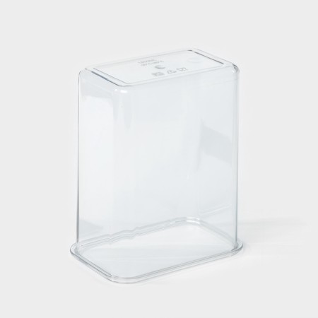 A container for washing powder and air conditioning, with a measured glass, 1800 ml-6