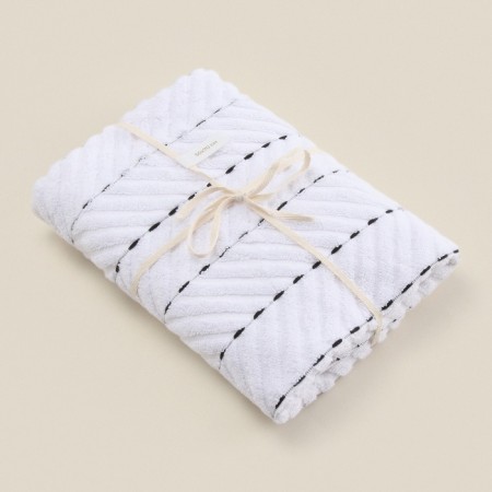 Terrier rug Sl Home: Lines "Blanc de Blanc" 50x70 cm, 100% cotton, 750 g/m2-8