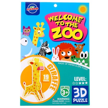 Set for creativity Soster 3D figures "Giraffe"-3