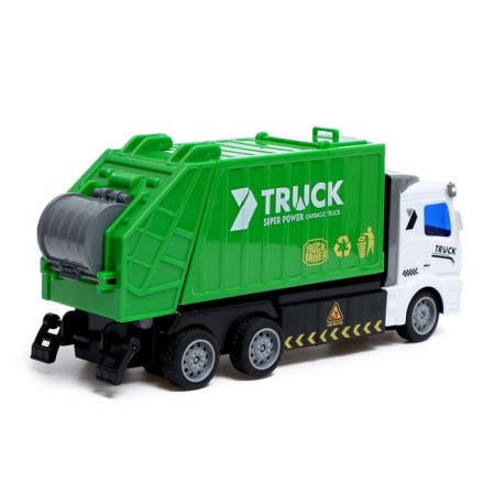 Radio -controlled truck "City Services", Light, works from batteries-2