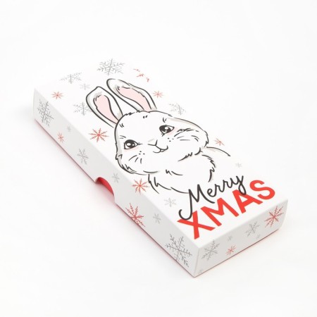 Women's mittens in a gift box "Bunny" r. 19-4
