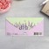 Money envelope "Congratulations!" glitter, butterflies, 17x8.3 cm