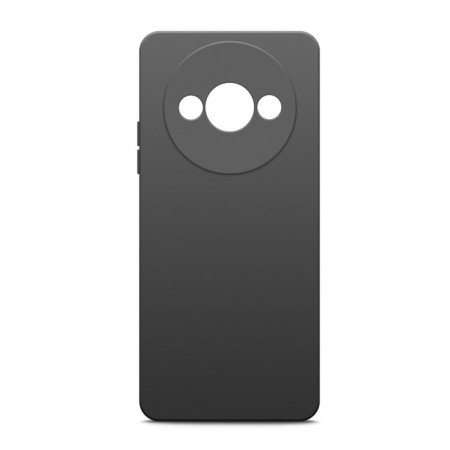 Borasco Mate case for Xiaomi Redmi A3, silicone, matte, black-5