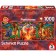 Puzzle Panorama "Siro Marketti. Kingdom of Firebirds ", 1000 elements