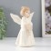 Souvenir Ceramics "Girl Angel with a flashlight" 8.5x5.3x12.5 cm