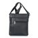 Male bag, artificial leather, 220x255x65 cm, black