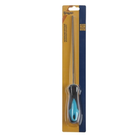 Tundra file for chains with a step 1/4 ", round, U10, 2K handle, d = 4 mm, No. 3, 200 mm-3