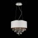 Suspension lamp ST LUCE. SL1350.503.04. Lacchia. 4x40 watts, E14, 40x40 cm, chromium color