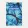 Cover for passport, blue color