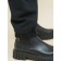 Pants for girls, height 122 cm, black color