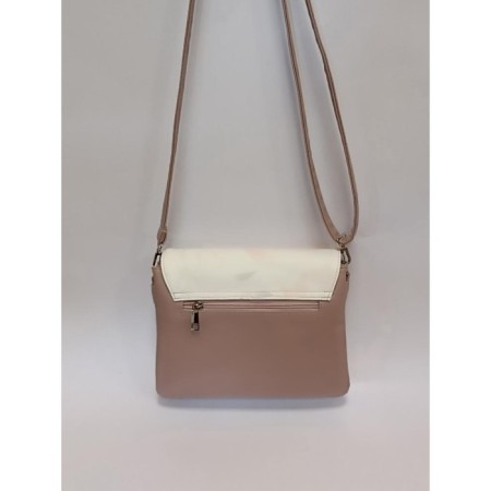 Women's bag Berta cappuccino pink flower waltz-3