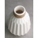 VAZE table "Geometry", h = 18 cm, white color, ceramics, 1 variety, Iran