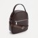 Board-suction on a zipper, 2 outer pockets, a long belt, a handle, brown color