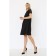 Dress with sleeves made of lace, size 50