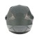 The helmet open with two visors, size XS (53-54), model-BLD-708E, Gray glossy