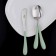 Set of ALICE CELadon cutlery, 3 items