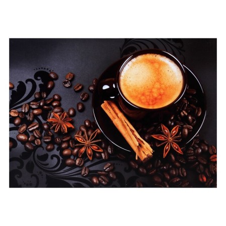 Picture on canvas "Coffee with cinnamon" 50*70 cm