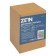 Bottom valve Zein English, a large button, stainless steel, black