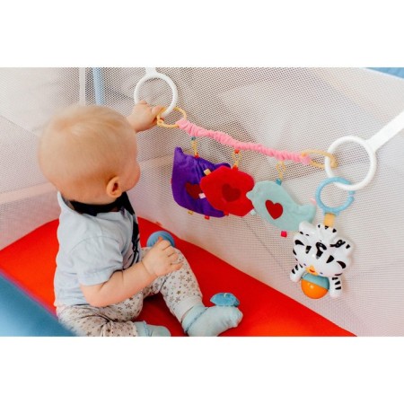 Stretching - Soft rattle on the crib/stroller "Baby", I crush me-5