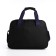Sports bag with lightning, outer pocket, long belt, black/blue color