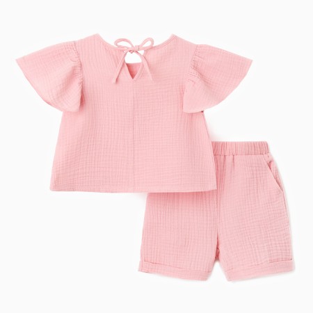 Muslin costume me, height 68, pink-4