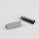 Tip is a sling for a sling, 6.5 × 20 mm, 10 pcs, silver color