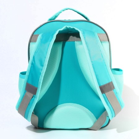 School backpack with an ergonomic back, 37x26x15 cm, cold heart-4